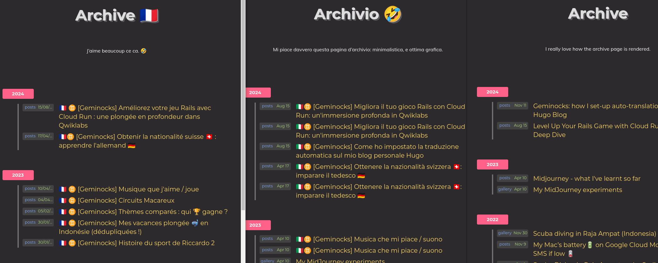 Autotranslate my Hugo blog with Gemini