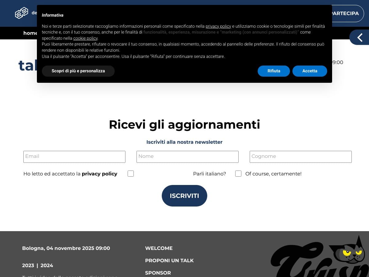 Keynote: Dove l'SRE può andare storto