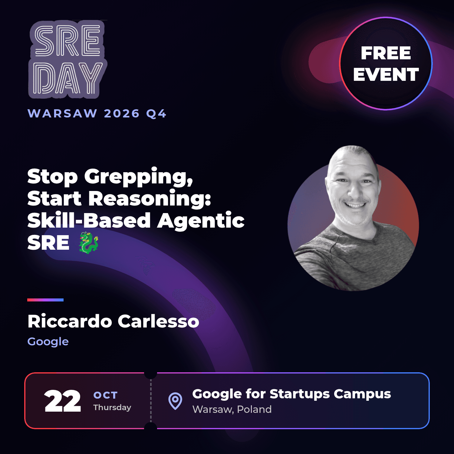 Stop Grepping, Start Reasoning: Skill-Based Agentic SRE 🐉